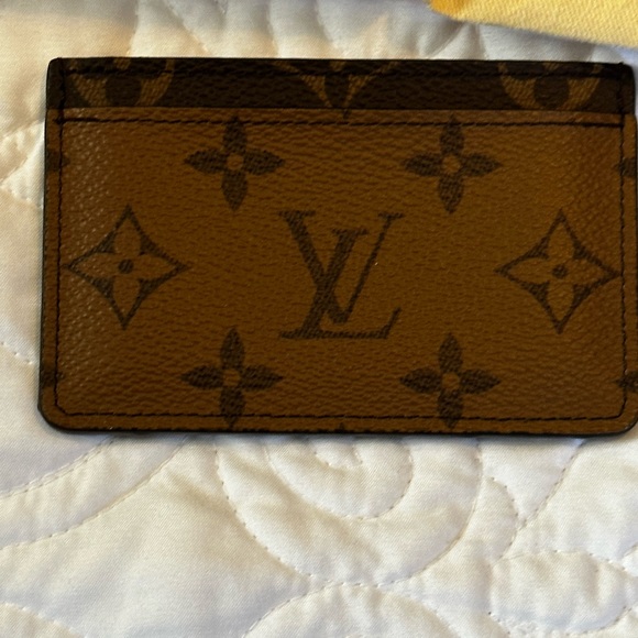 Louis Vuitton Other - LOUIS VUITTON Reverse Monogram Card Holder